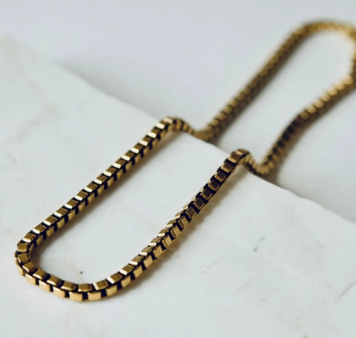 Tilly Doro - Box Chain Necklace