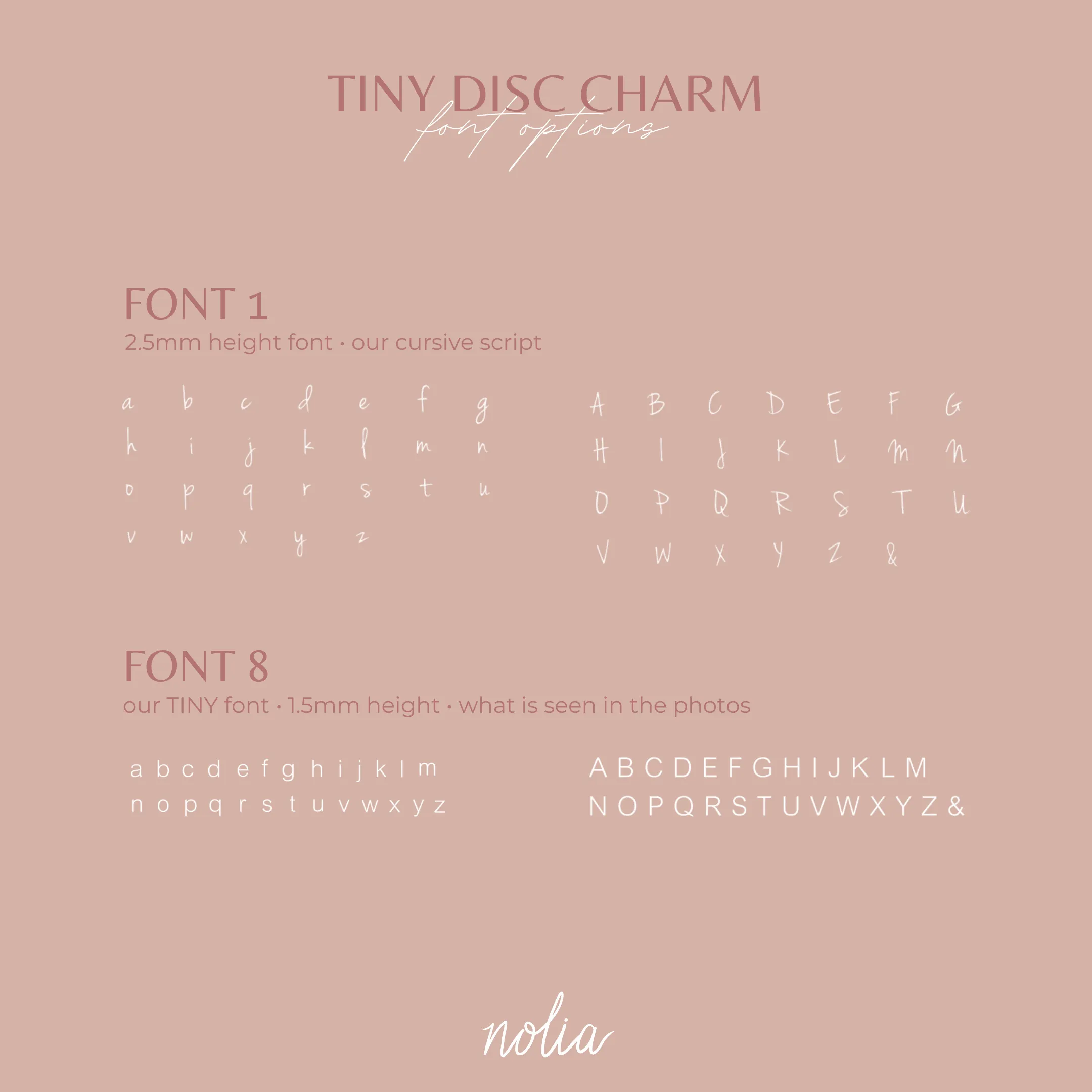 Tiny Disc Charm • Add On