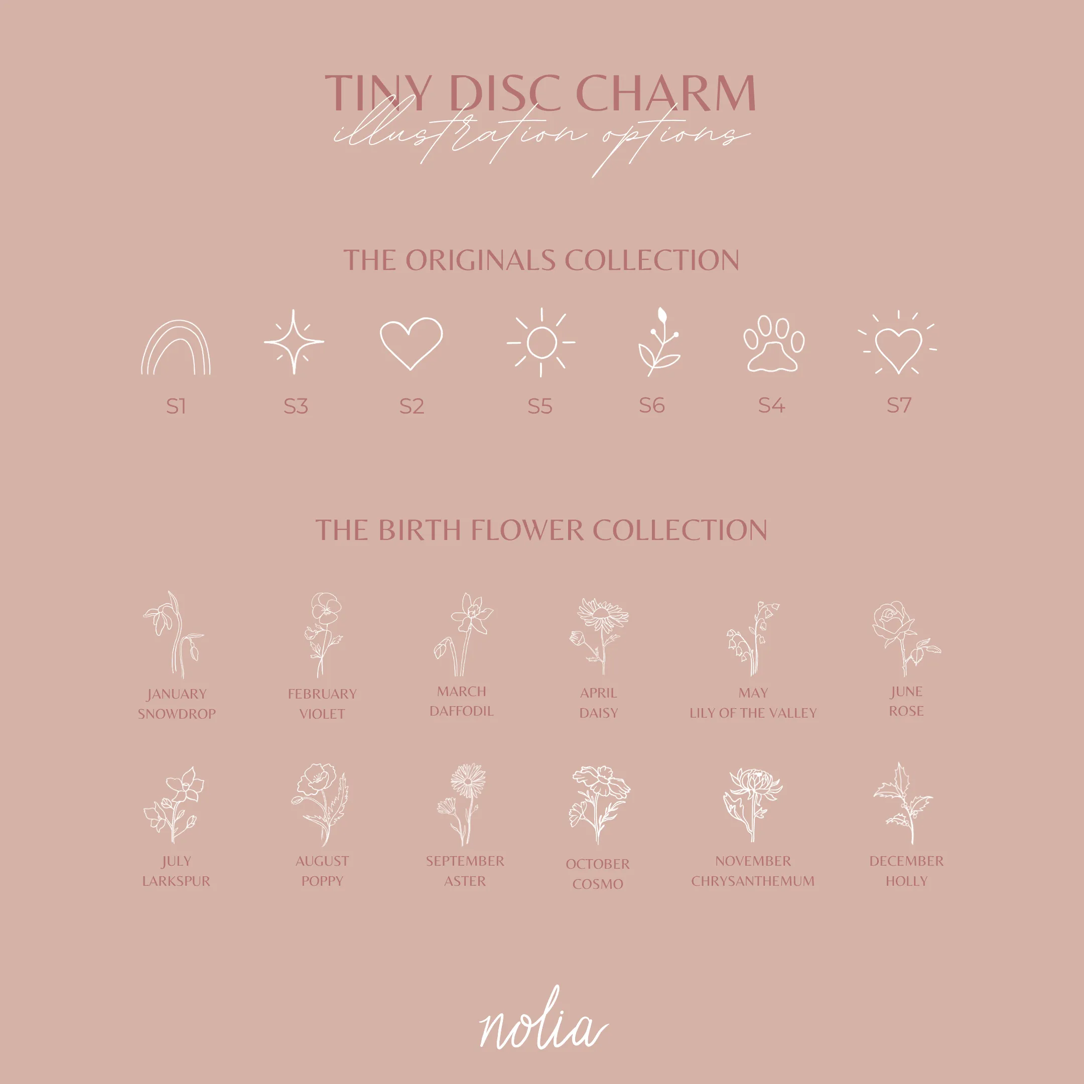 Tiny Disc Charm • Add On