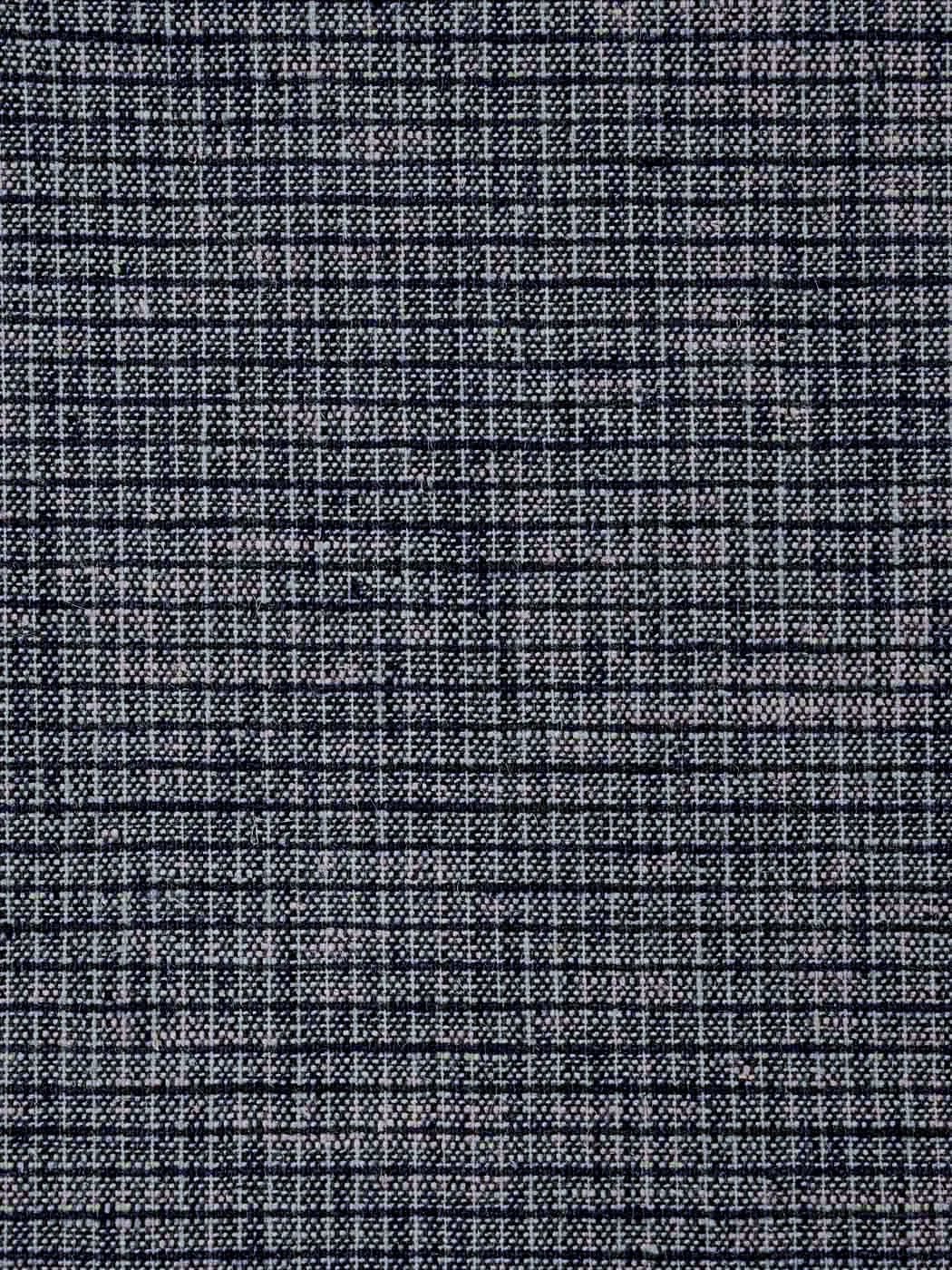 Tiny Square Plaid Hemp Blend Woven Fabric ( HP5813Y)