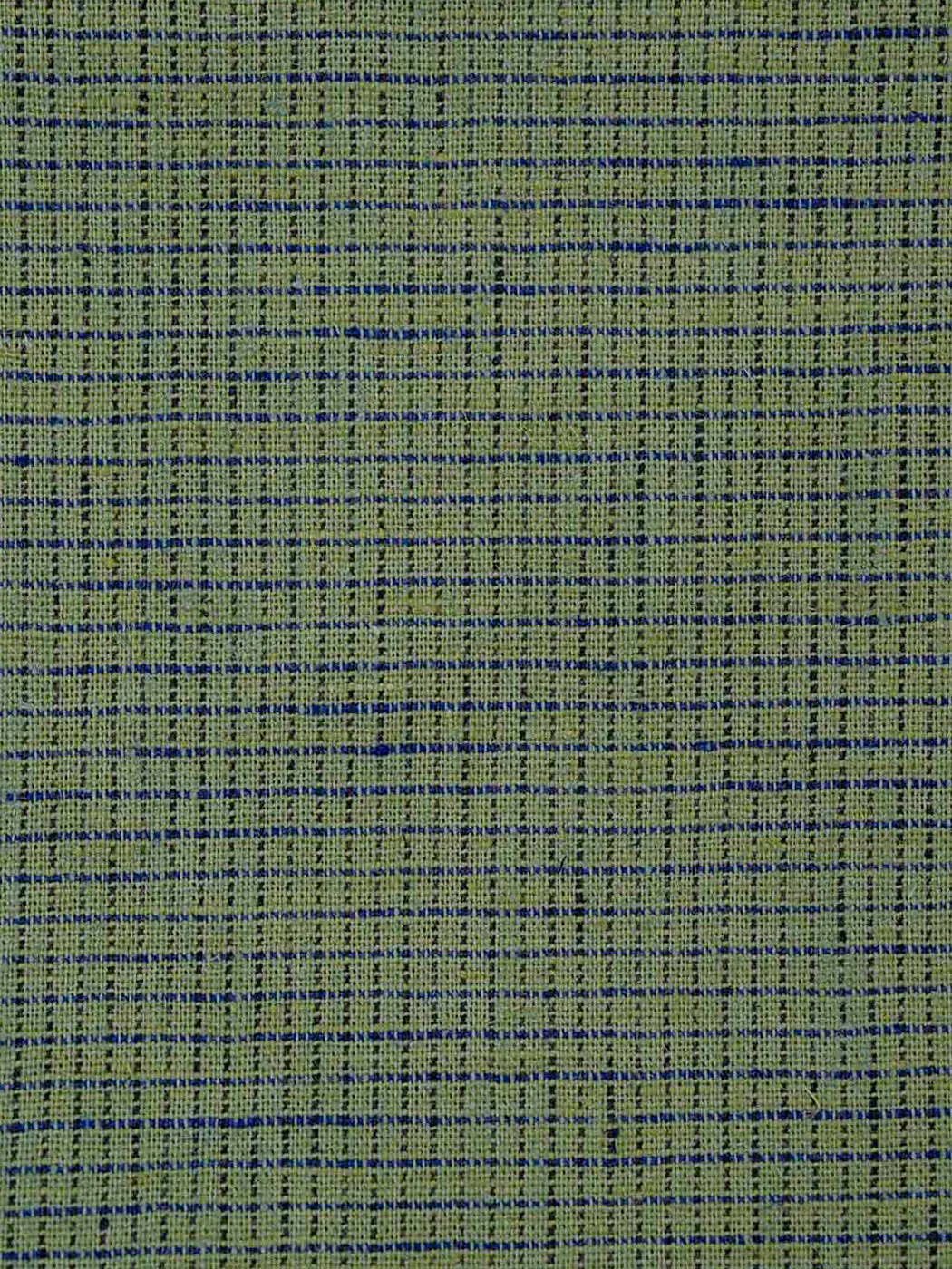 Tiny Square Plaid Hemp Blend Woven Fabric ( HP5813Y)