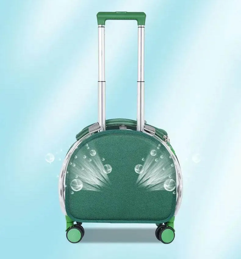 Transparent Cat Trolley Case -Bag Multi-purpose pet Carrier