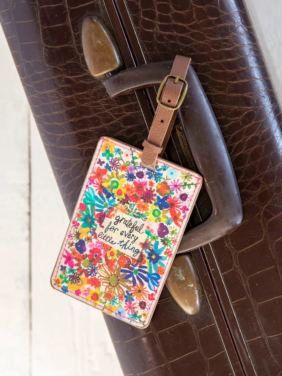 Travel Happy Luggage Tag