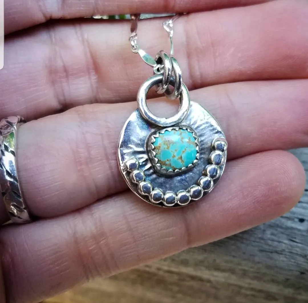 Turquoise Charm Neclace