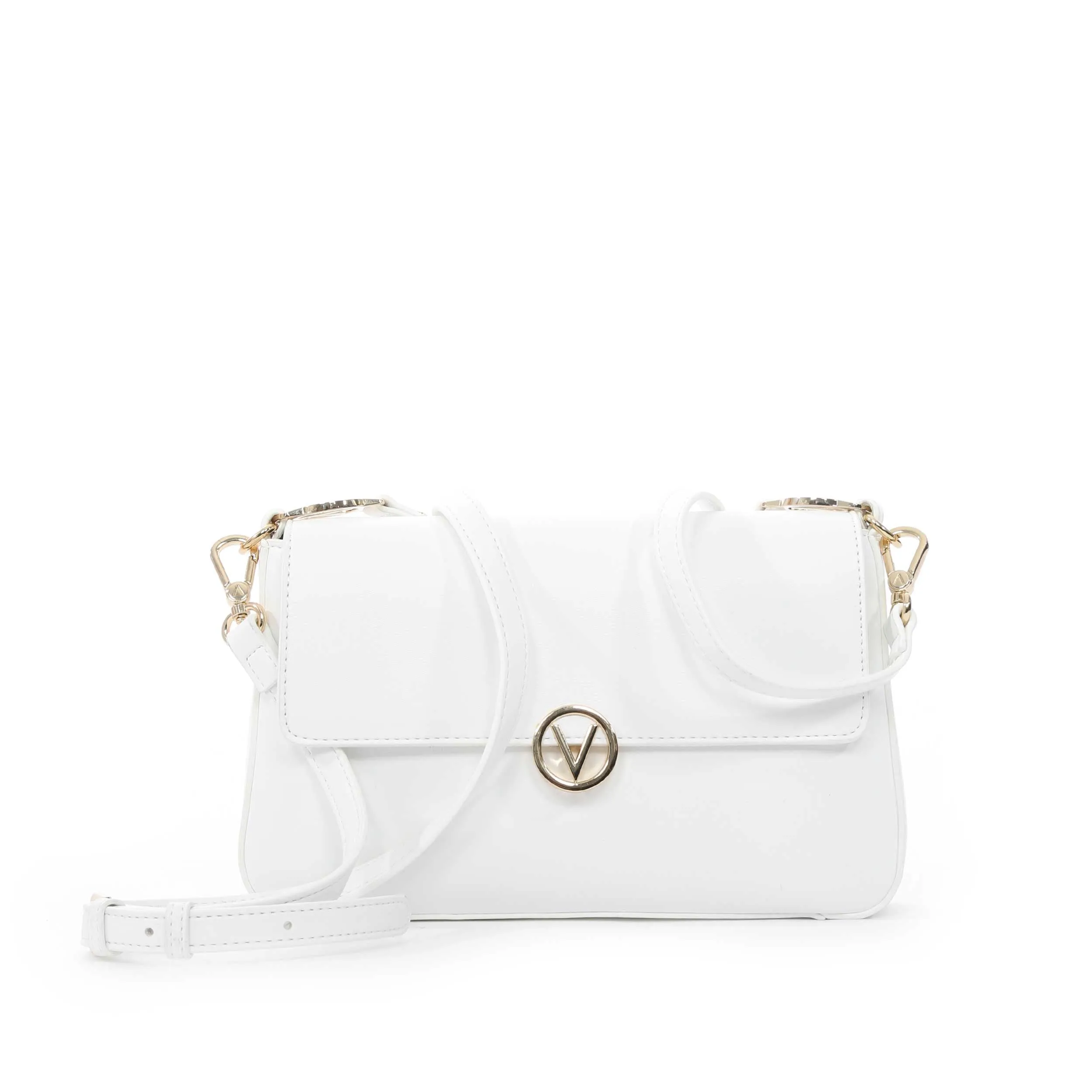 Valentino Bags July RE Ladies Shoulder Bag in White