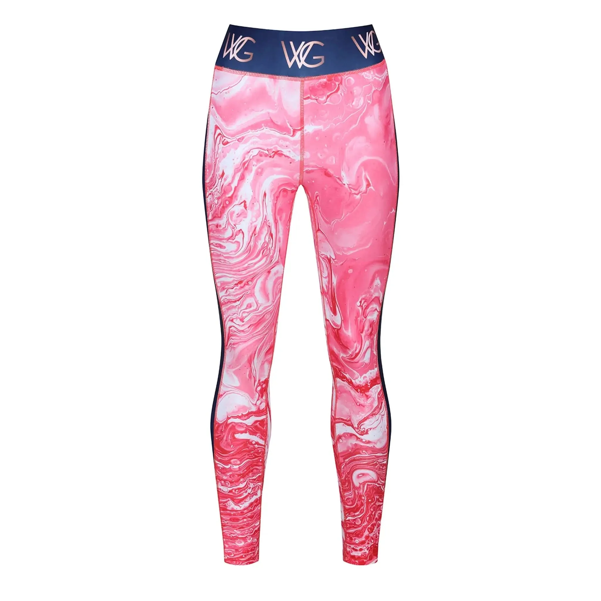 WG Flex Sustainable Pink Marble Leggings