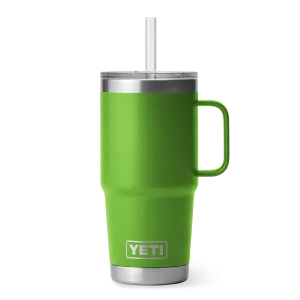 Yeti Rambler 25oz Mug With Straw Lid - Canopy Green