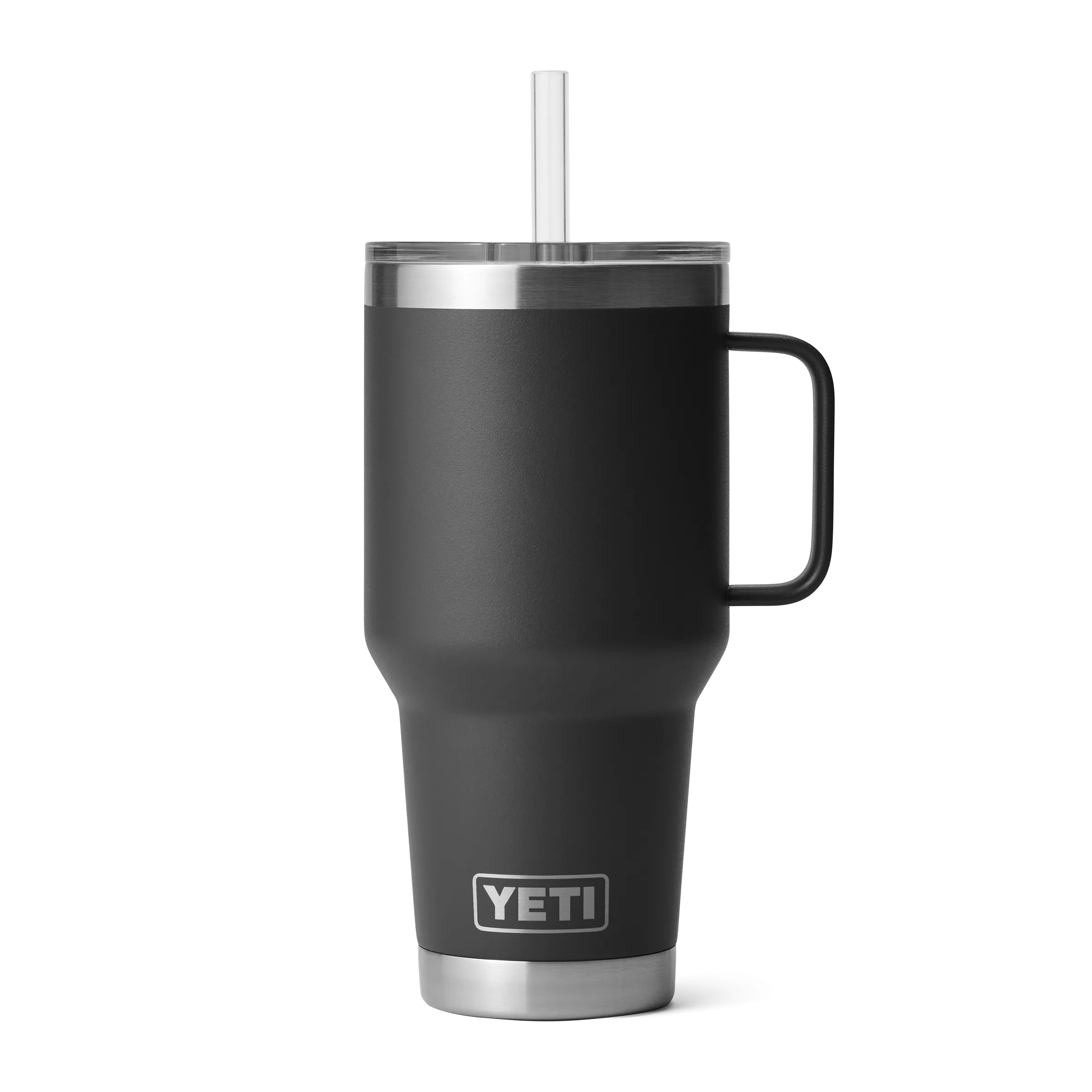 Yeti Rambler 35oz Mug With Straw Lid - Black