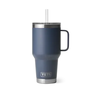 Yeti Rambler 35oz Mug With Straw Lid - Navy