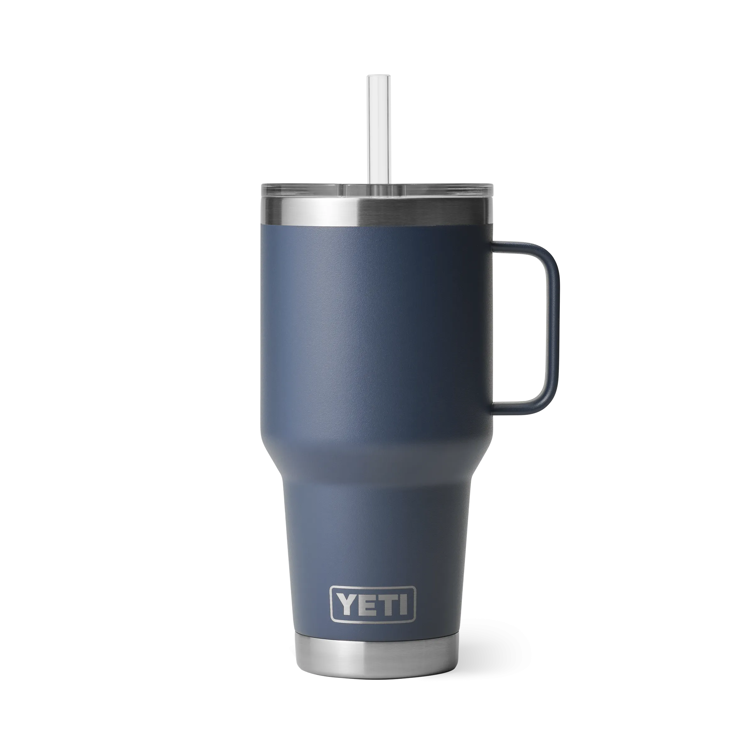 Yeti Rambler 35oz Mug With Straw Lid - Navy